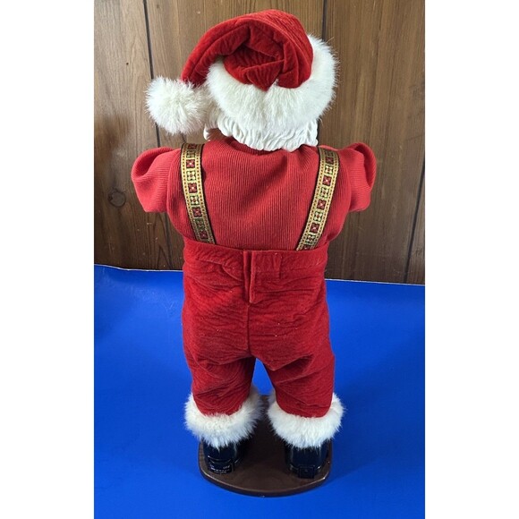 Santa Collectables Vintage Christmas 1998 Jingle Bell Rock Dancing 16" Santa - Picture 7 of 15